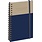 EXACOMPTA Agenda Semainier Poche SAD 16S Gustave Marine/grège 9x16cm