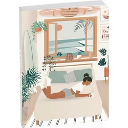 EXACOMPTA Agenda Journalier Forum Color les Rideuses Surf 12x17cm
