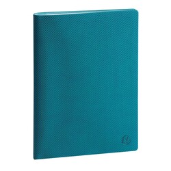 EXACOMPTA Agenda Semainier Bureau SAS 20 Visuel 7 Canvas 15x21cm Couleurs aléatoires