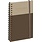 EXACOMPTA Agenda Semainier Poche SAD 16S Gustave Marron/grège 9x16cm