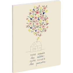 EXACOMPTA Agenda Semainier Bureau SAD 20 Julie Adore Maison 15x21cm