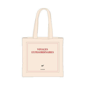 GALLIMARD Sac Tissu Voyages Extraordinaires