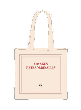 GALLIMARD Sac Tissu Voyages Extraordinaires
