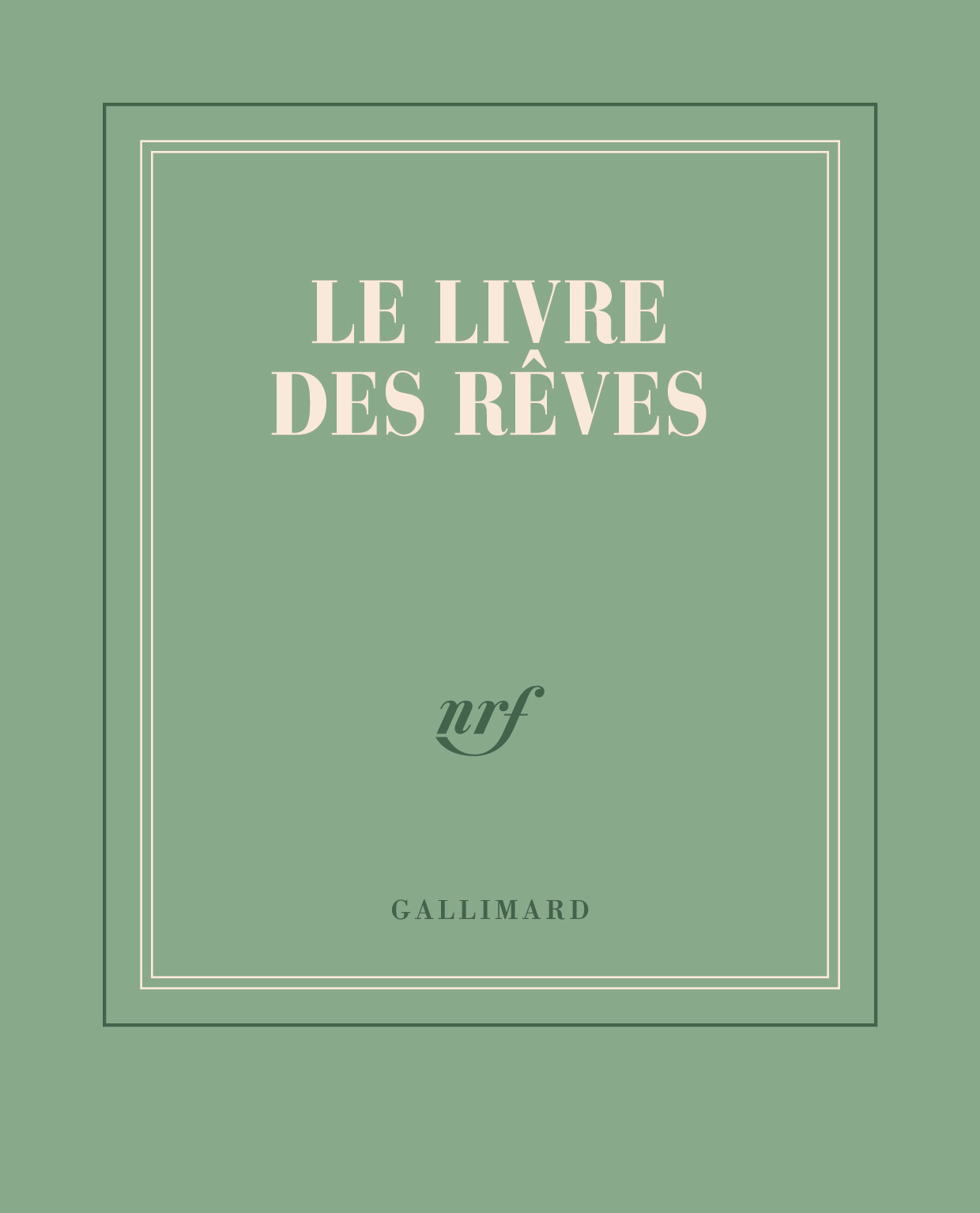 GALLIMARD Carnet Poche Couleur Le Livre Des Rêves