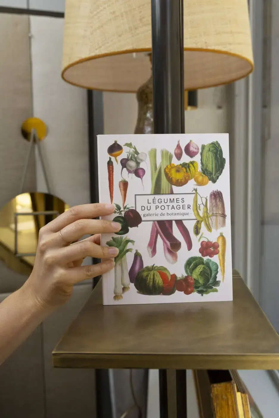 LES JOLIES PLANCHES Carnet Légumes 19x15cm