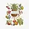 LES JOLIES PLANCHES Carnet Fruits 19x15cm