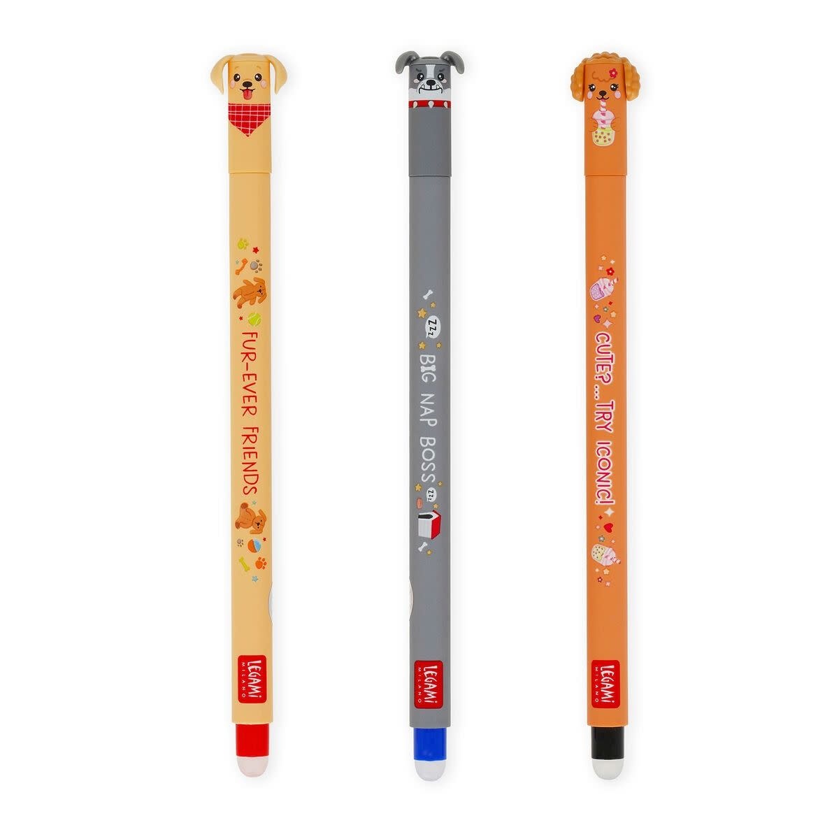 LEGAMI Set Of 3 Erasable Gel Pens - Secret Bts 2026 1+2+3