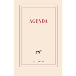 GALLIMARD Agenda Littéraire Petit Format 16 mois sept 2026- Déc 2027