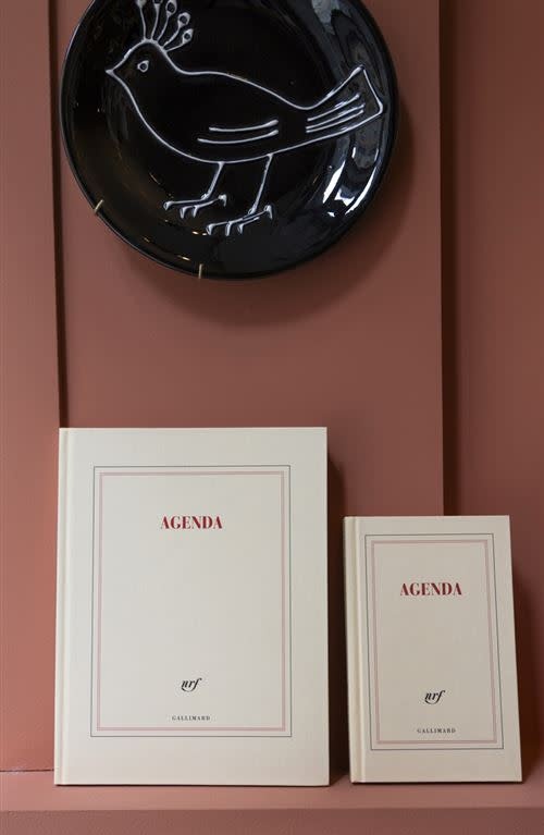 GALLIMARD Agenda Littéraire Petit Format 16 mois sept 2026- Déc 2027