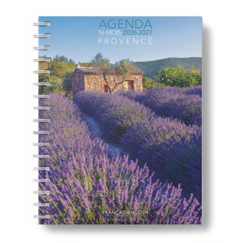 Agenda semainier 2026-2027 Provence 21x17cm