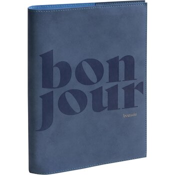 EXACOMPTA Agenda Semainier SAS Lady 20S Nubia Bleu 15x21cm