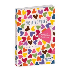 QUO VADIS Agenda Journalier Eurotextagenda ML Positive vibes 12x17cm