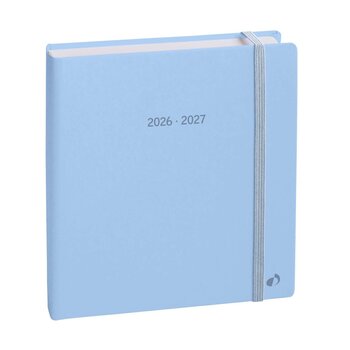QUO VADIS Agenda Exécutif SEPT COLOR ML Pastel Bleu Clair CR él 16x16cm