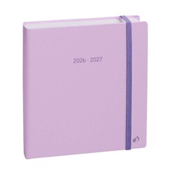 QUO VADIS Agenda Exécutif SEPT COLOR ML Pastel Parme CR él 16x16cm