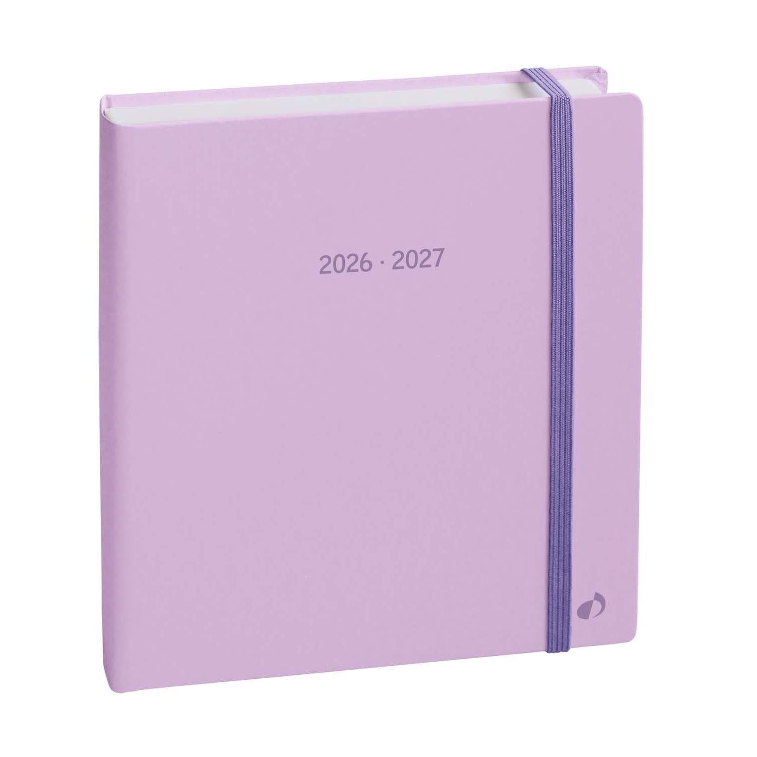 QUO VADIS Agenda Exécutif SEPT COLOR ML Pastel Parme CR él 16x16cm