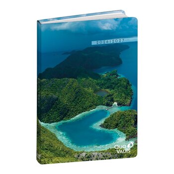 QUO VADIS Agenda Journalier Eurotextagenda R ML Respire Coeur 12x17cm