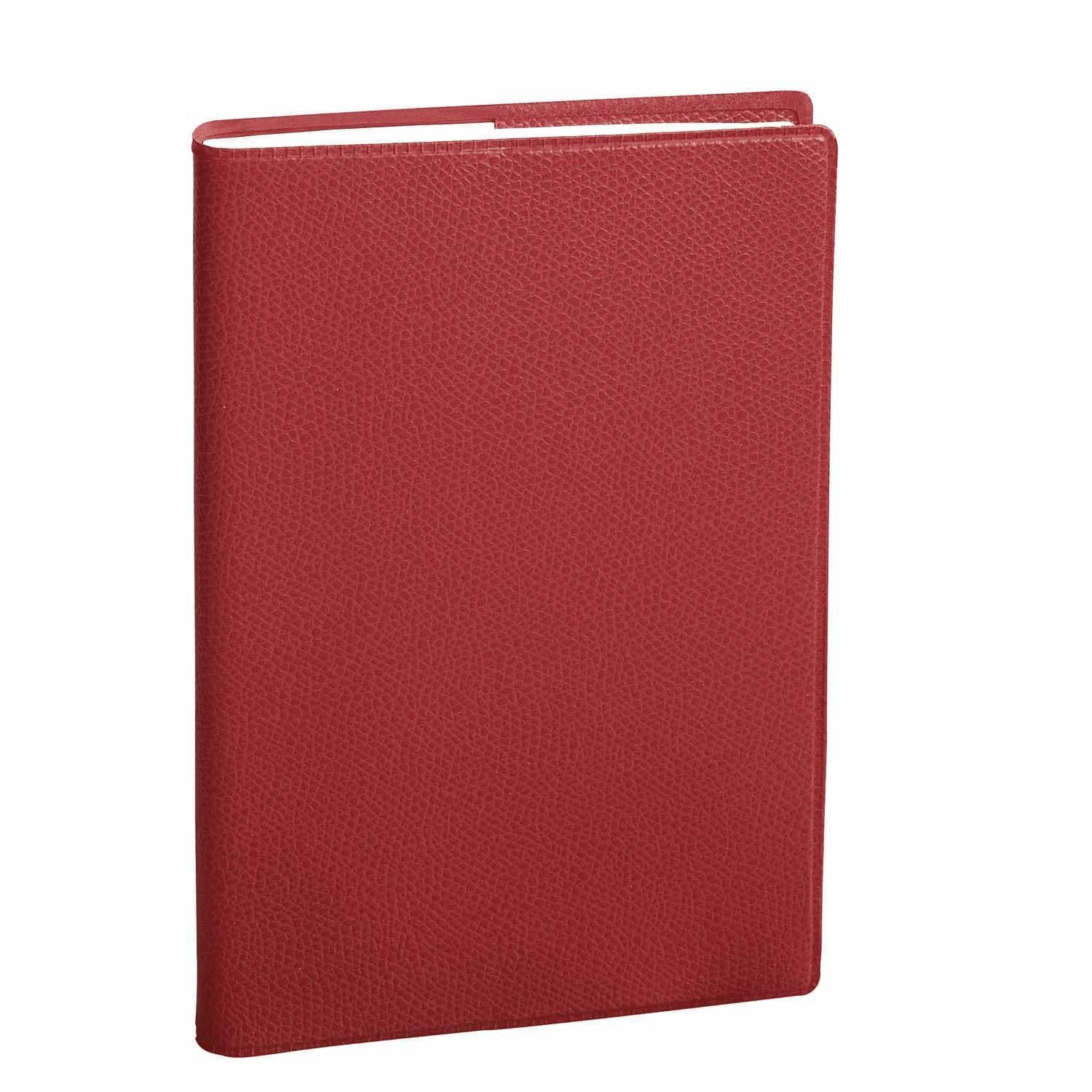QUO VADIS Agenda Semainier EU 09/09 FR Impala rouge 24x30cm