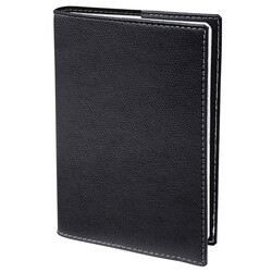 QUO VADIS Agenda Semainier EU 09/09 Rep Fr Club Noir 21x29,7cm