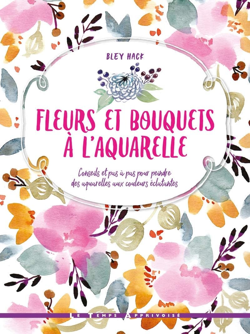 Fleurs et Bouquets à l'aquarelle