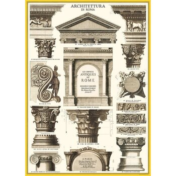 CAVALLINI & Co. Affiche 50 x 70 cm Architectura