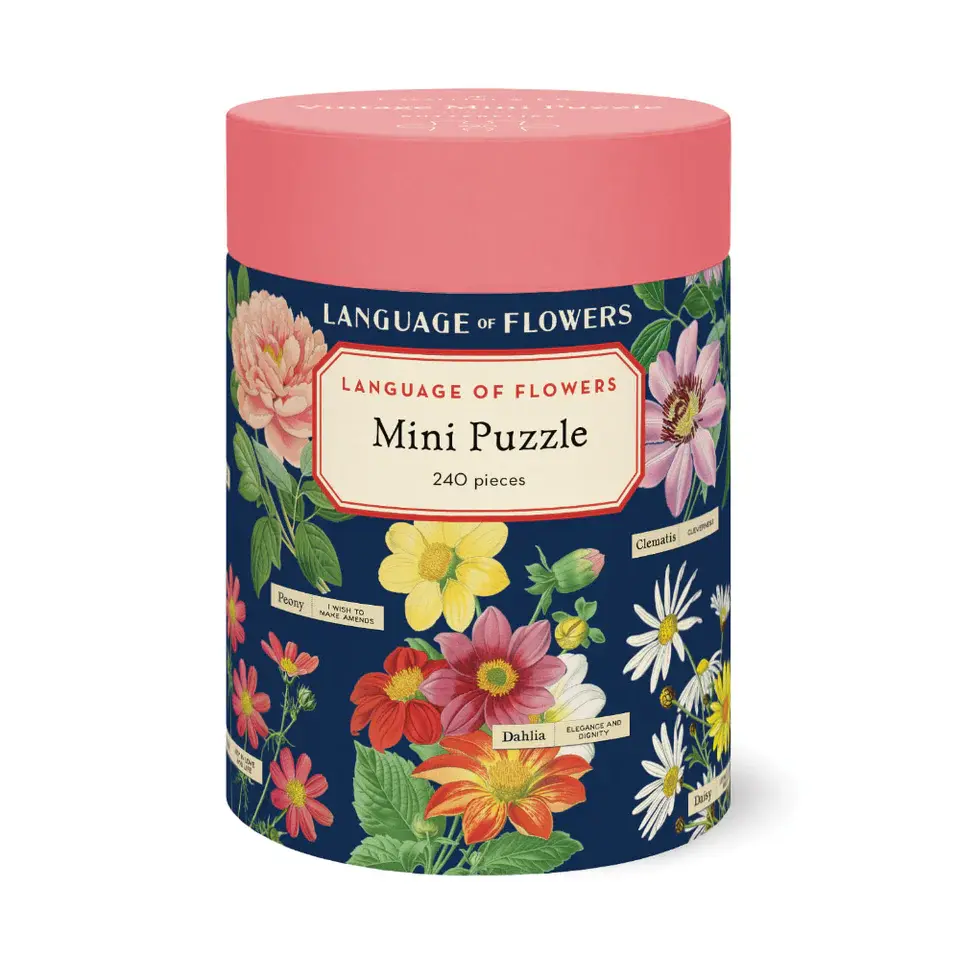 CAVALLINI & Co. Puzzle 240 pièces Vintage Langage des fleurs 27x45cm