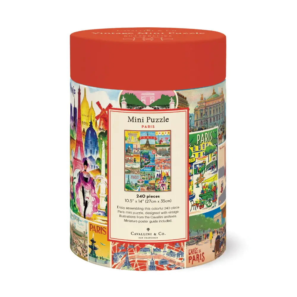 CAVALLINI & Co. Puzzle 240 pièces Vintage Paris 27x45cm
