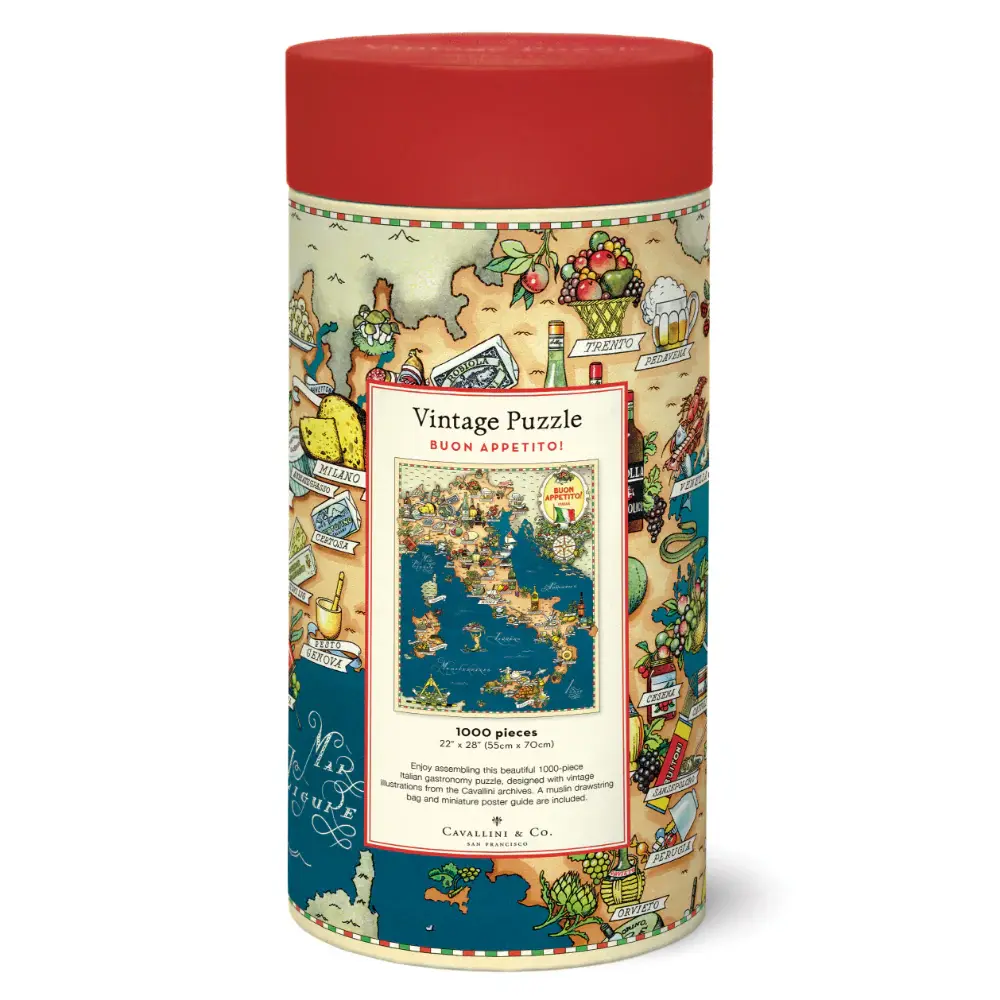CAVALLINI & Co. Puzzle 1000 Pièces Bon appétit 55x70cm