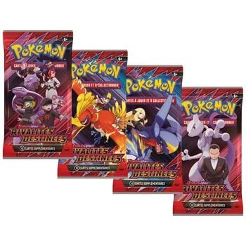 POKEMON Ecarlate et violet EV10 Rivalités Destinées: Booster à l'unité (Modèle aléatoire)