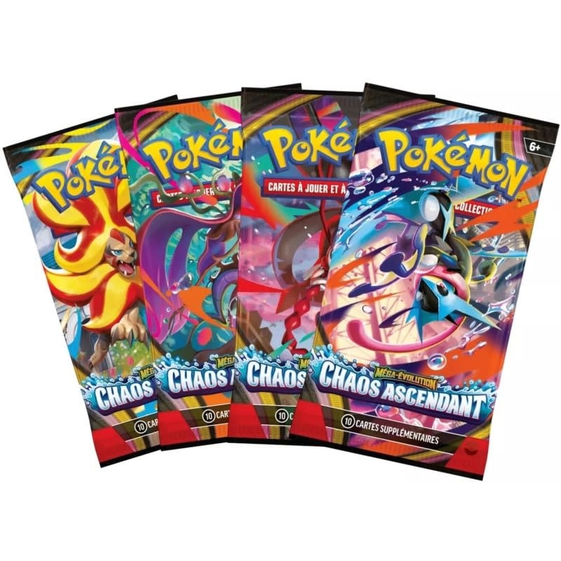POKEMON Chaos Ascendant ME04 : Booster à l'unité (Modèle aléatoire)
