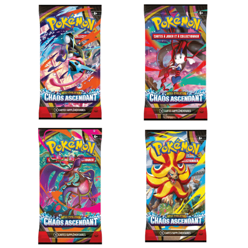 POKEMON Chaos Ascendant ME04 : Booster à l'unité (Modèle aléatoire)