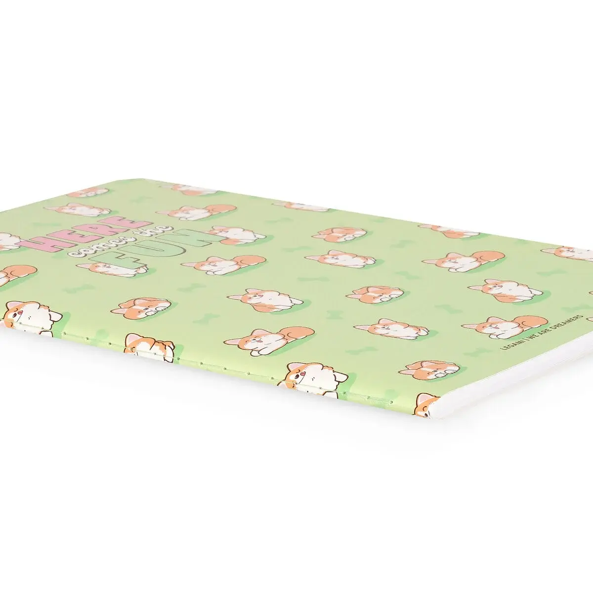 LEGAMI Lined Notebook - Quaderno - Medium - Corgi 14,2x21cm