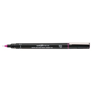 UNI-BALL Stylo Pointe Calibree 0.1mm Uni Pin Rose