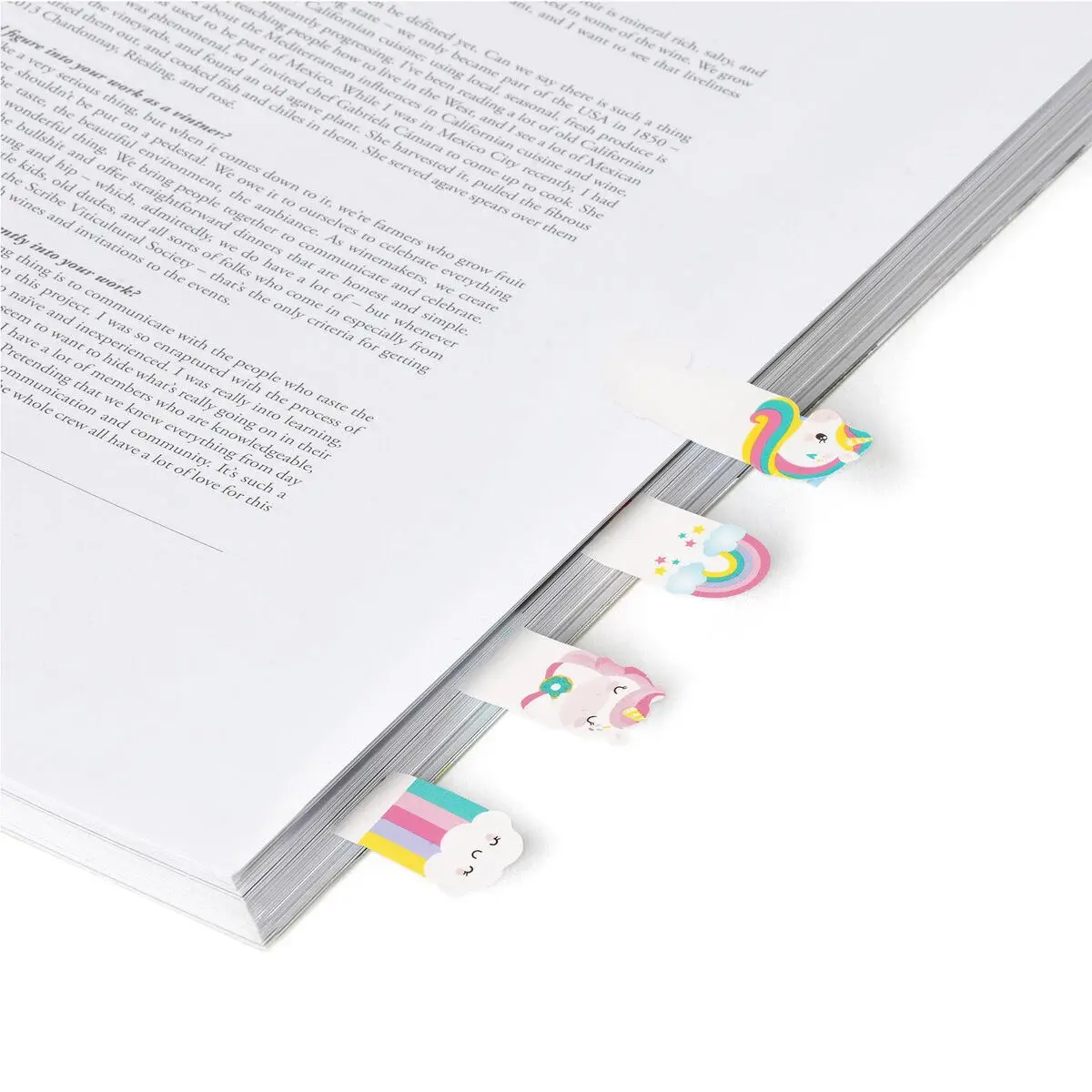 LEGAMI Adhesive Pagemarkers - Keep In Mind - Unicorn
