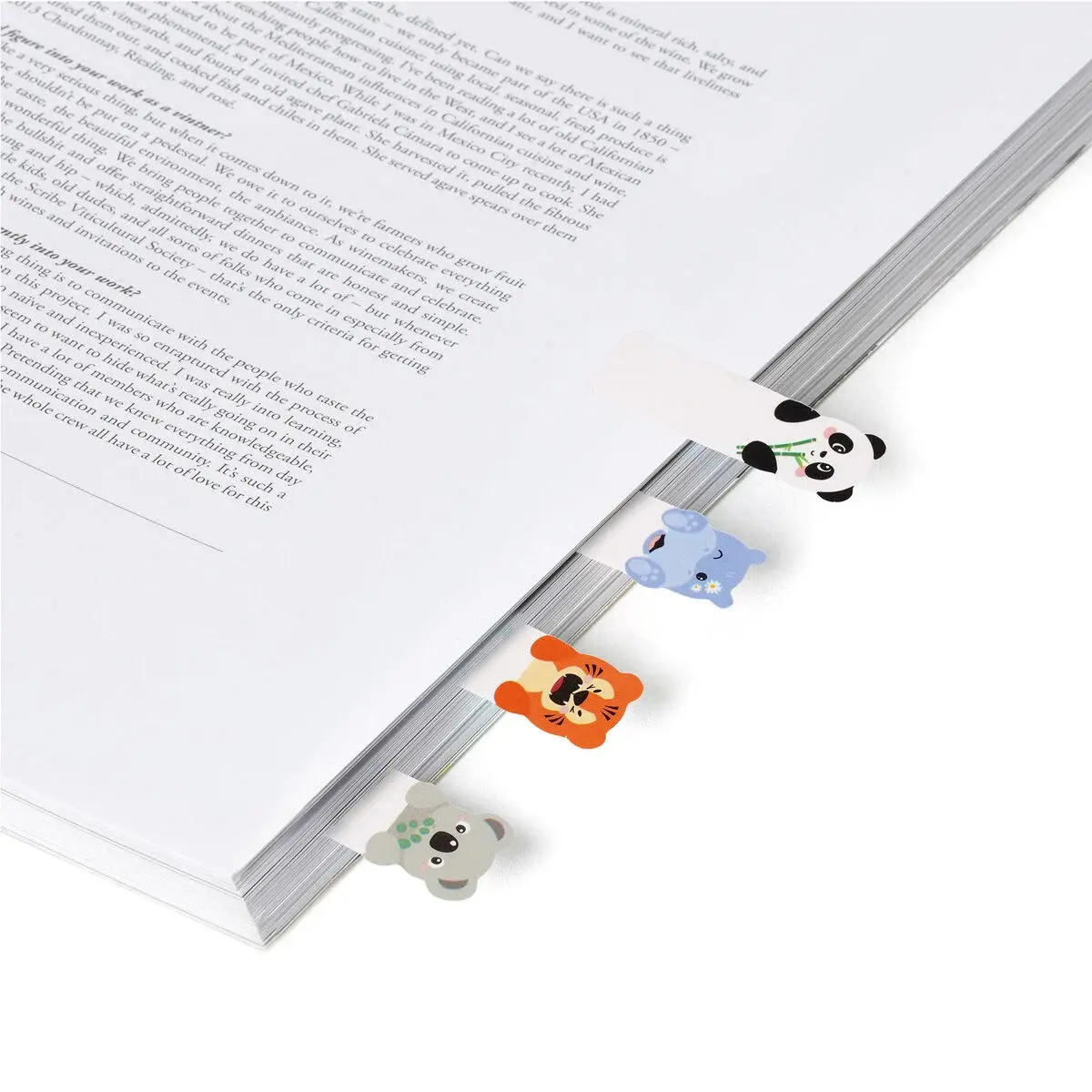 LEGAMI Adhesive Pagemarkers - Keep In Mind - Cute Animals