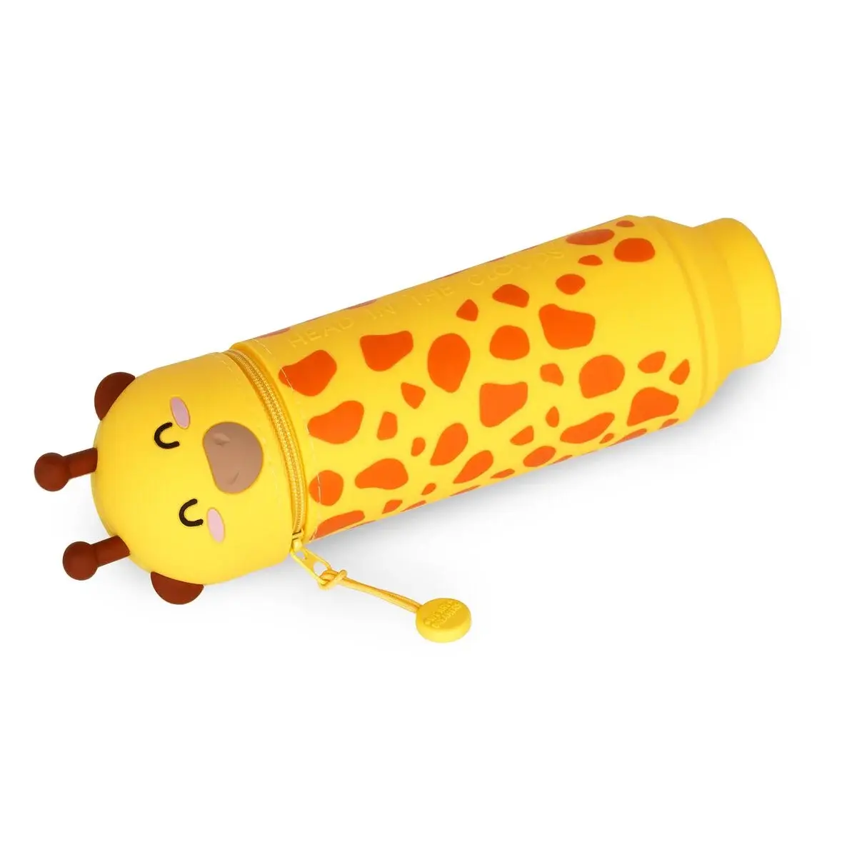 LEGAMI 2-In-1 Silicone Pencil Case - Kawaii - Giraffe
