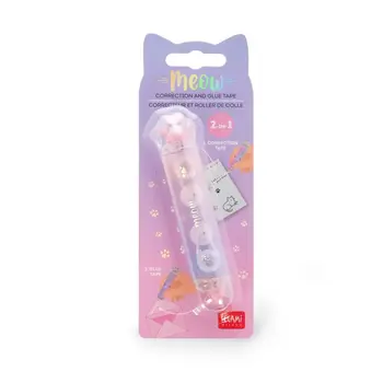 LEGAMI Meow - Correcteur Et Roller De Colle - Kitty