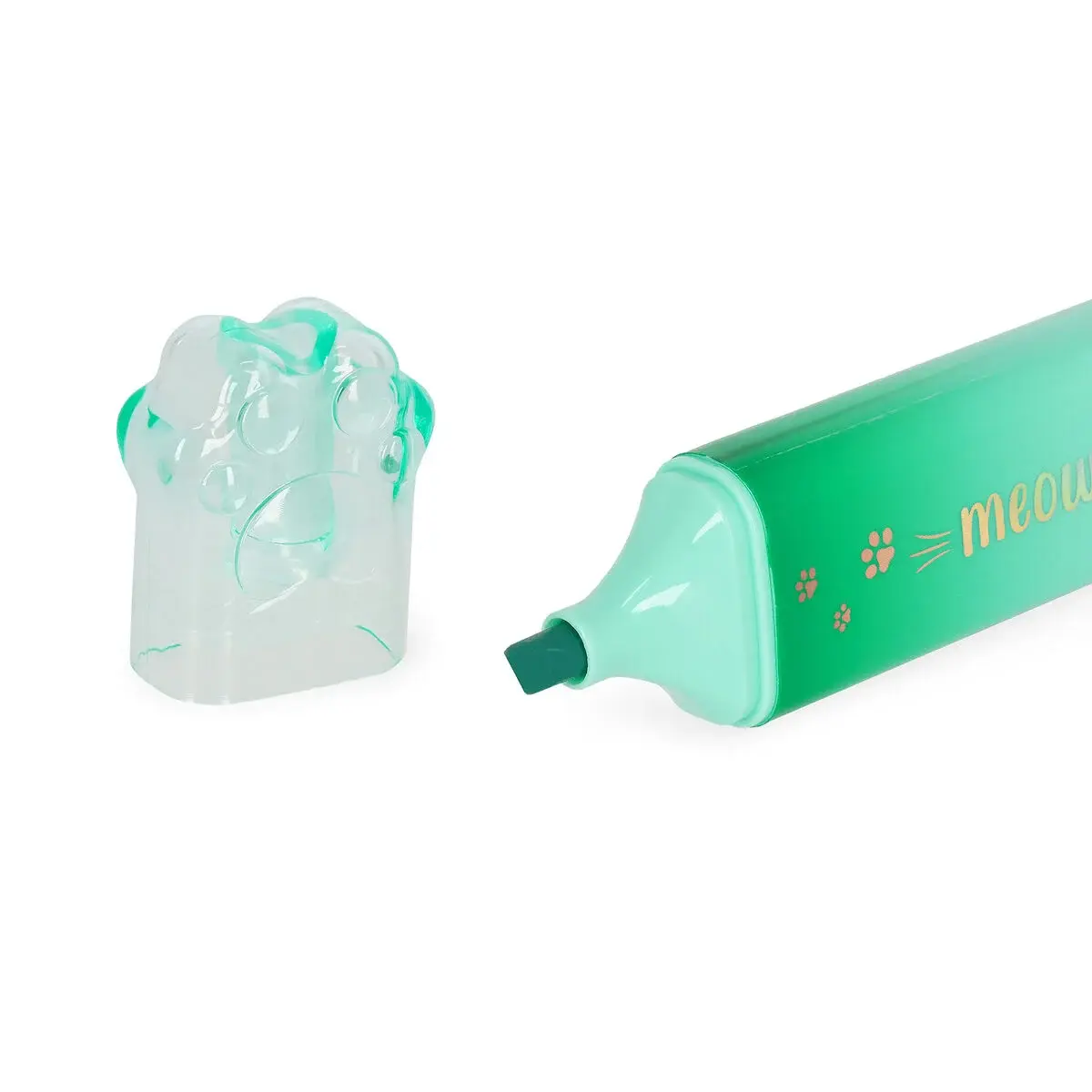 LEGAMI Meow Highlighters - Surligneur - Kitty Vert