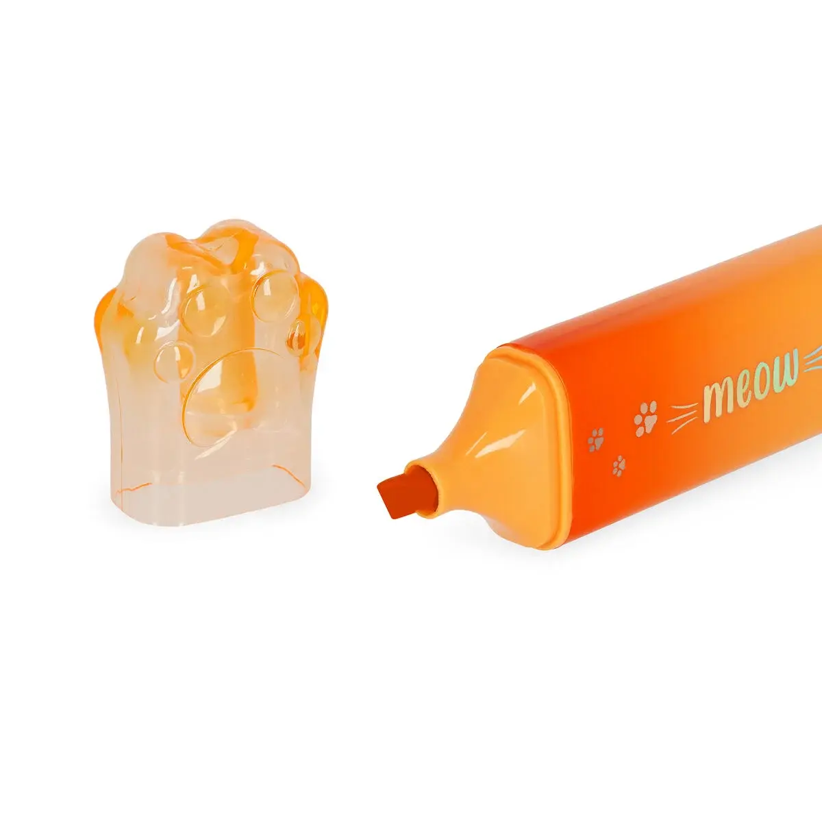 LEGAMI Meow Highlighters - Surligneur - Kitty Orange