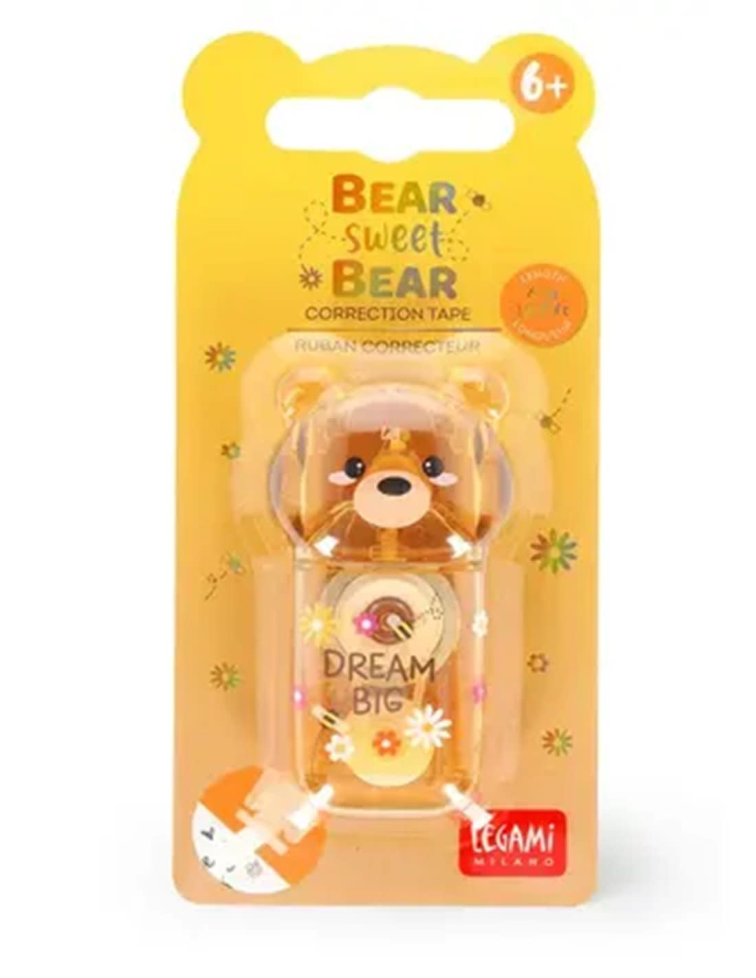 LEGAMI Bear Sweet Bear - Ruban Correcteur - Teddy Bear