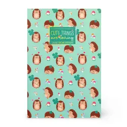 LEGAMI Notebook pages blanches - Quaderno - Medium - Hedgehog 14,2x21cm 80 Pages 100g/m²