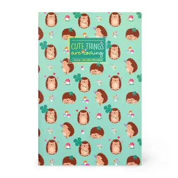 LEGAMI Notebook pages blanches - Quaderno - Medium - Hedgehog 14,2x21cm 80 Pages 100g/m²
