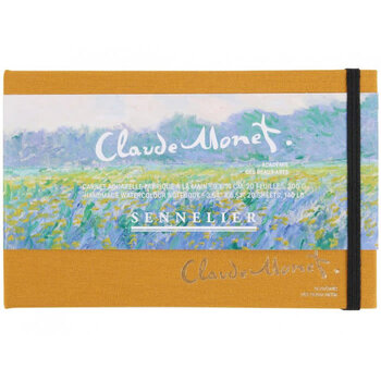 SENNELIER Carnet aquarelle 9x14cm 20 feuilles - 300g Claude Monet