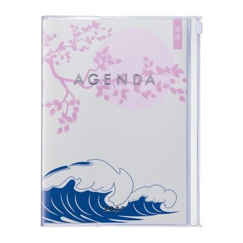 MARK'S EUROPE Agenda sept 2026-déc 2027 A5 Illustration , Wave 21,5x16,4cm