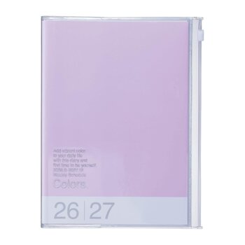 MARK'S EUROPE Agenda sept 2026-déc 2027 A5 Colors , Lavender 21,5x16,4cm