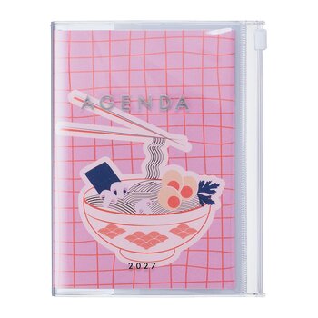 MARK'S EUROPE Agenda sept 2026-déc 2027 A6 Illustration , Ramen 15,5x11,5cm