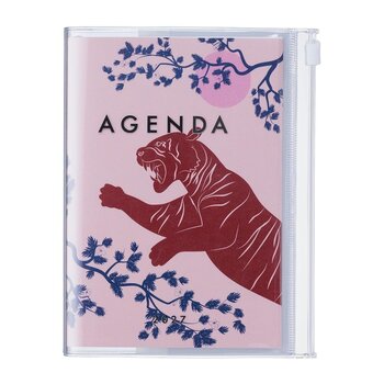 MARK'S EUROPE Agenda sept 2026-déc 2027 A6 Illustration , Tiger 15,5x11,5cm
