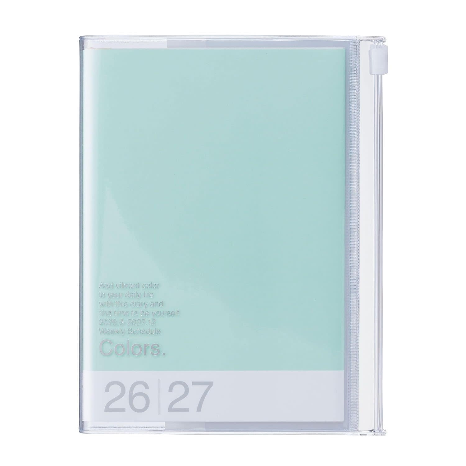 MARK'S EUROPE Agenda sept 2026-déc 2027 A6 Colors , Mint 15,5x11,5cm