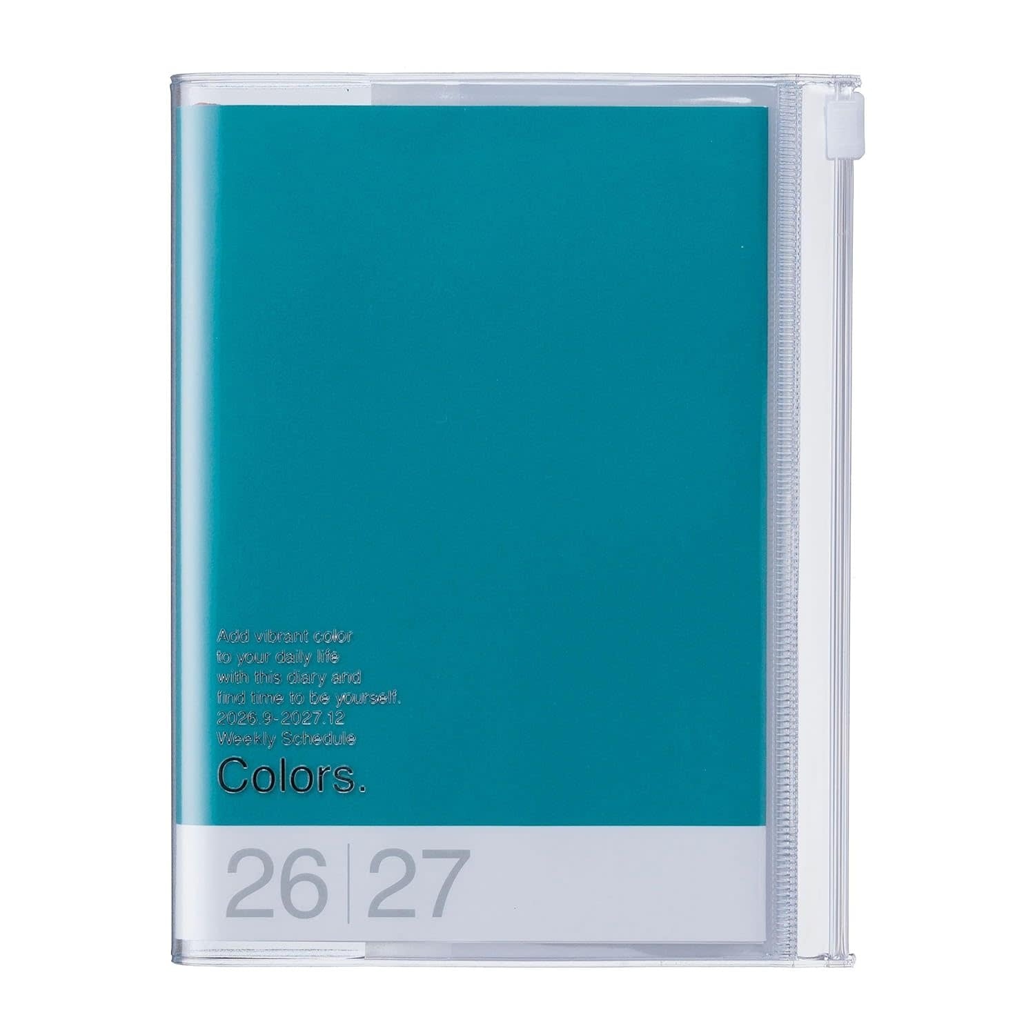 MARK'S EUROPE Agenda sept 2026-déc 2027 A6 Colors , Green 15,5x11,5cm