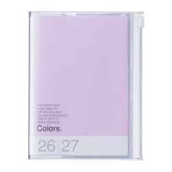MARK'S EUROPE Agenda sept 2026-déc 2027 A6 Colors , Lavander 15,5x11,5cm