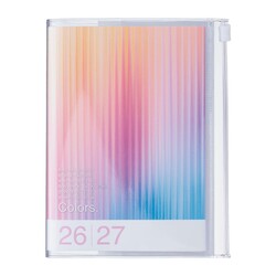 MARK'S EUROPE Agenda sept 2026-déc 2027 A6 Gradient , Magenta 15,5x11,5cm